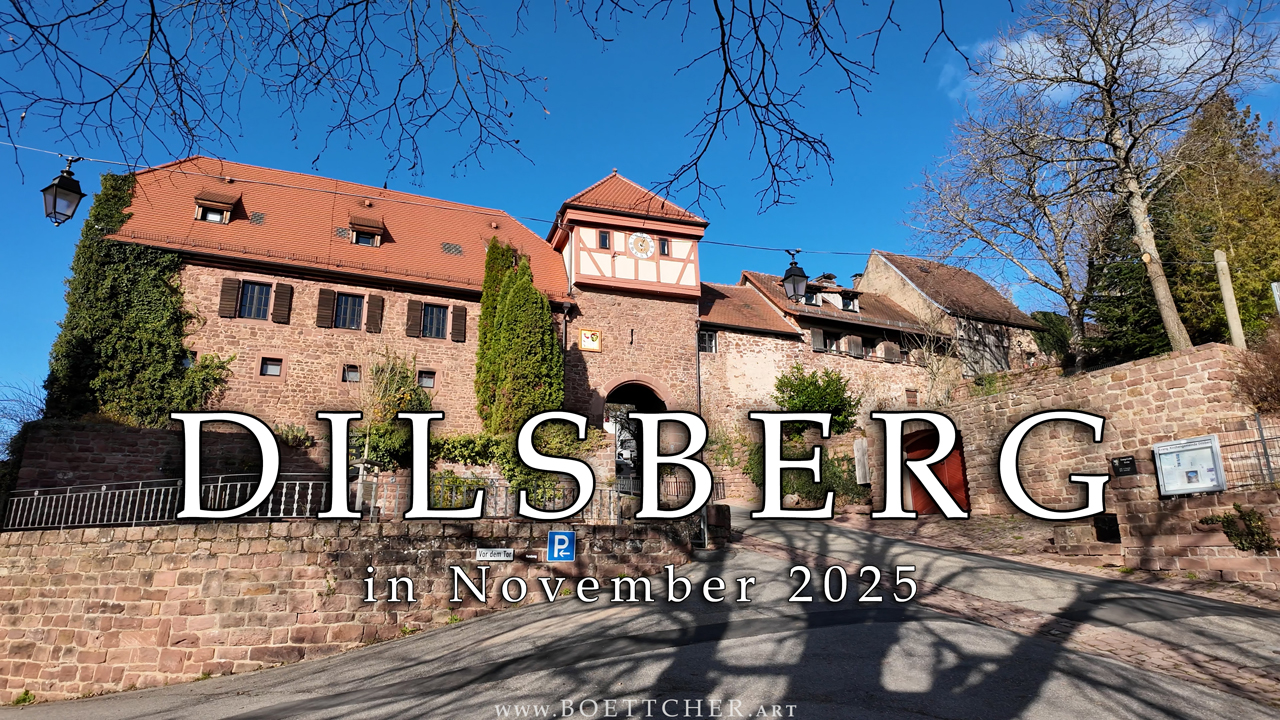 Dilsberg in November 2025 Vorschaubild zum Video "Dilsberg in November 2025". Man sieht das historische Stadttor
